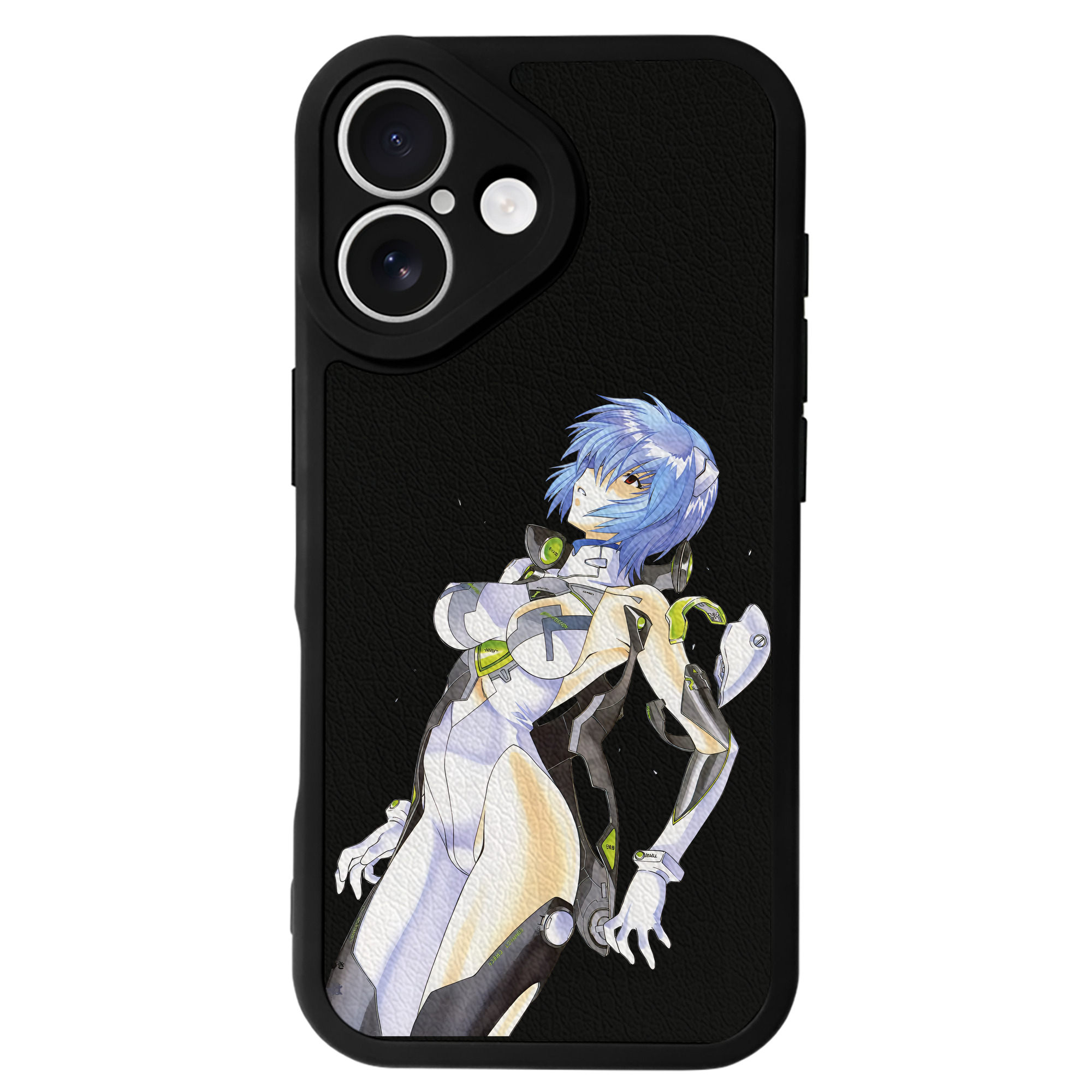 （画像用） EVA 新世紀エヴァンゲリオン 【iPhone 16シリーズ対応】シリコンスマホケース（レザー調） 材質：シリコン